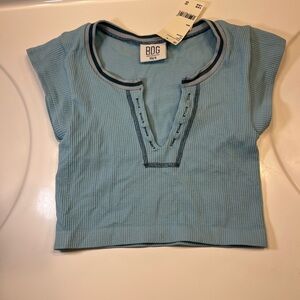 Urban Outfitters Go For Gold Top in Blue